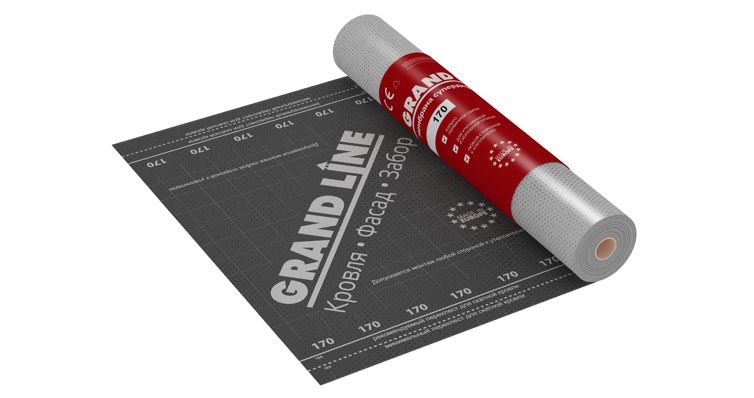 Мембрана супердиффузионная Grand Line 170 (75м2) Мембрана супердиффузионная Grand Line 170 (75м2)