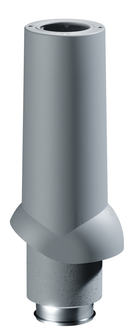 Docke PREMIUM/ Выход вентиляционный ИЗЛ-125/700/ Труба/ Серый Docke PREMIUM/ Выход вентиляционный ИЗЛ-125/700/ Труба/ Серый