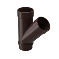 Docke LUX Тройник 45° (Шоколад) Docke LUX Тройник 45° (Шоколад)