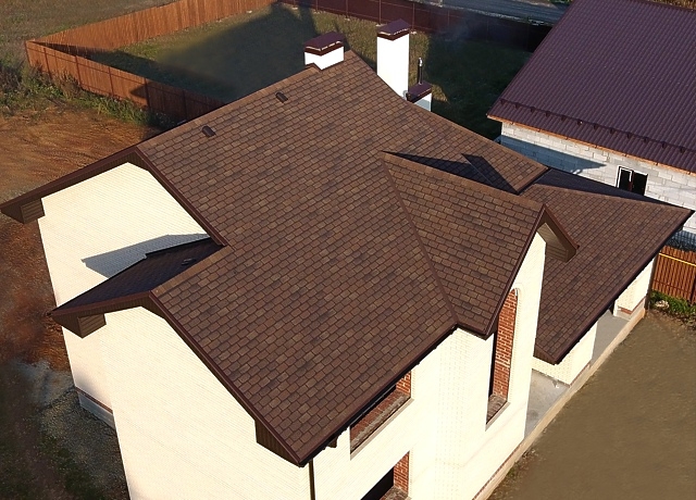 Гибкая черепица Docke PIE PREMIUM/ ЖЕНЕВА/ Арахис Гибкая черепица Docke PIE PREMIUM/ ЖЕНЕВА/ Арахис