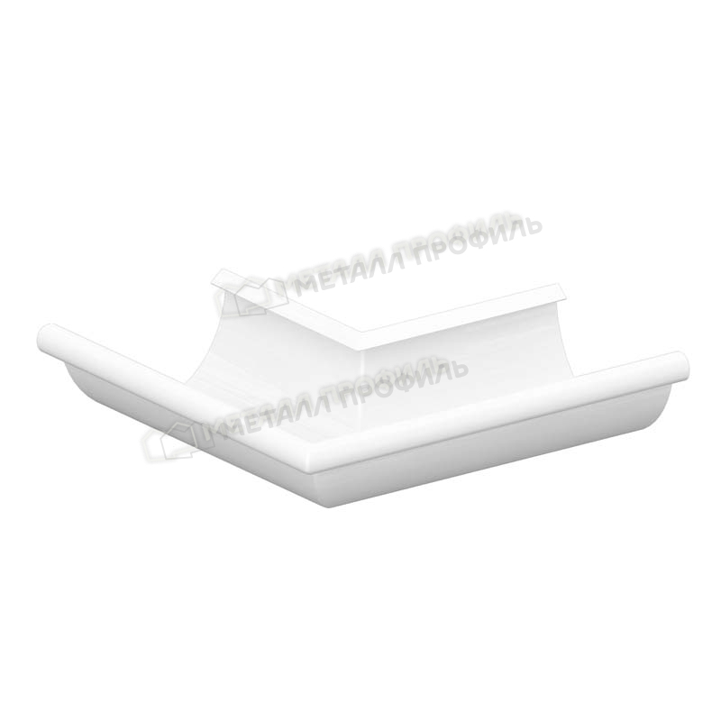 Угол желоба наружный Foramina PUR D125 Ral 9010