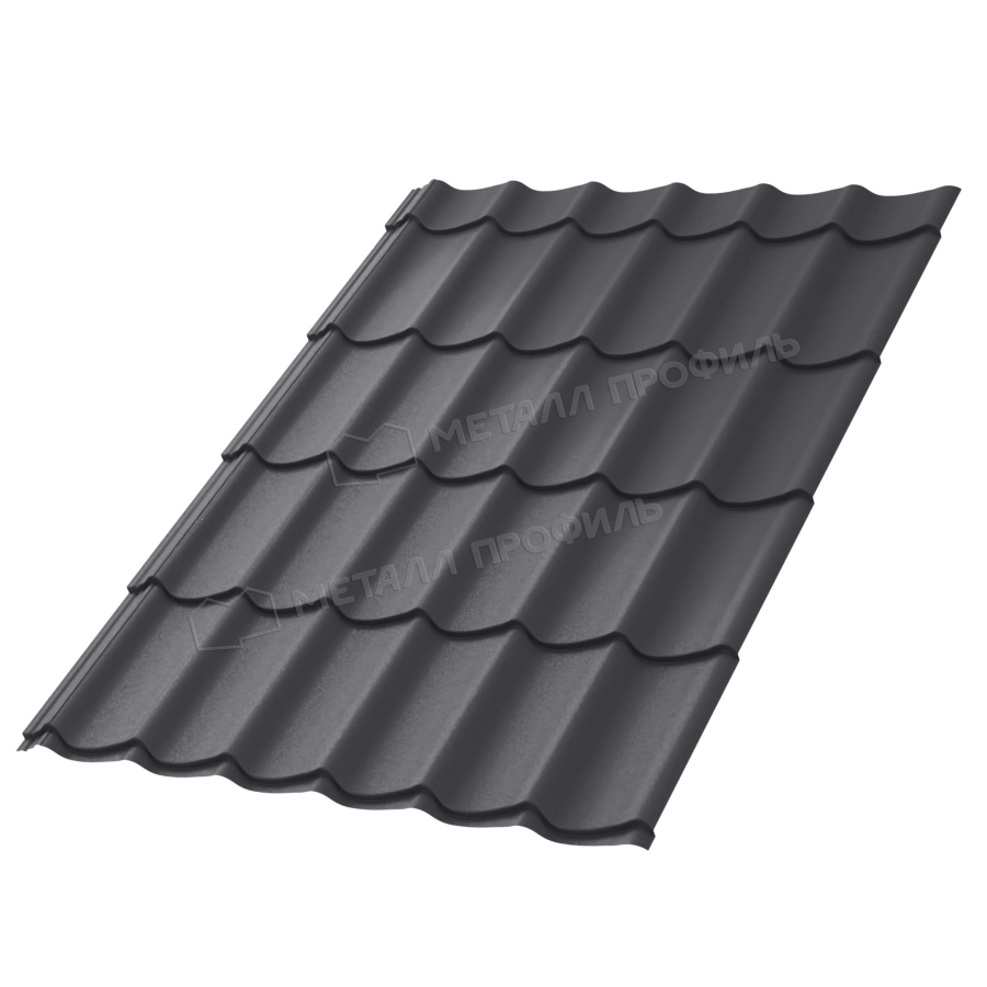 Металлочерепица МП Ламонтерра-X (VALORI-20-Grey-0.5) Металлочерепица МП Ламонтерра-X (VALORI-20-Grey-0.5)