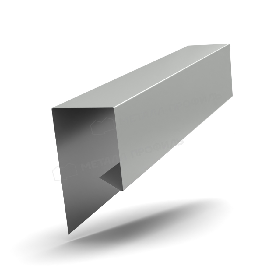 Планка завершающая сложная 30х25х3000 (ПЭ-01-9003-0.45) Планка завершающая сложная 30х25х3000 (ПЭ-01-9003-0.45)