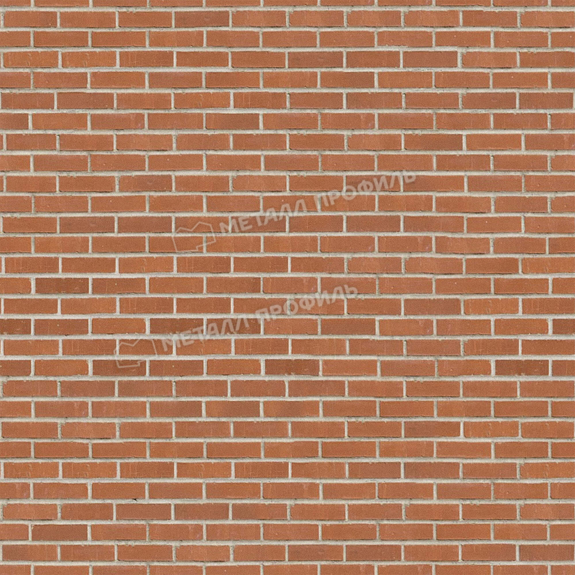 Лист плоский (ECOSTEEL-01-Кирпич-0.5)