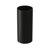 Docke LUX Труба водосточная 1м (Карбон)