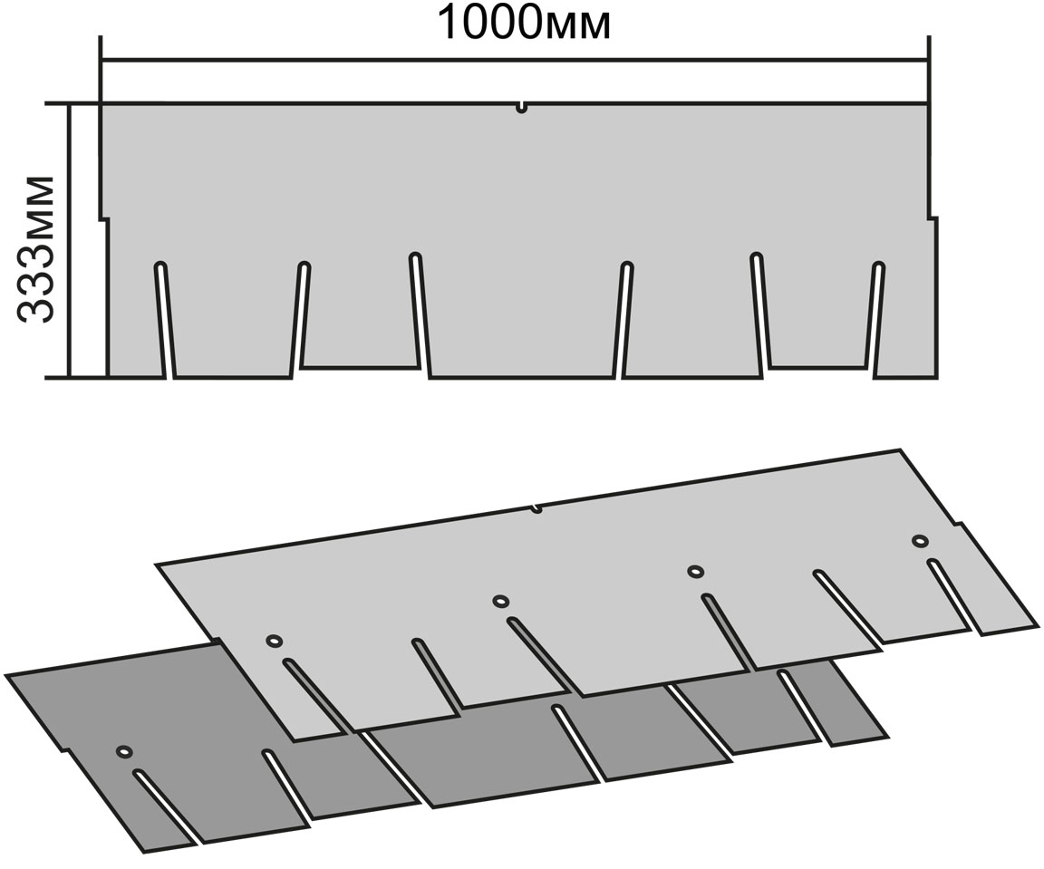 Гибкая черепица QUIET TILE, коллекция TIMBER, цвет Каури