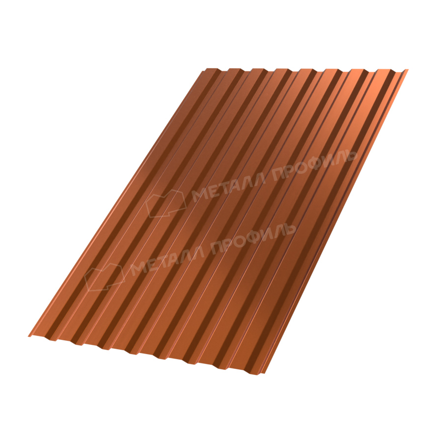 Профлист МП-20x1100-R (AGNETA_Д-03-Copper-0,5) Профлист МП-20x1100-R (AGNETA_Д-03-Copper-0,5)