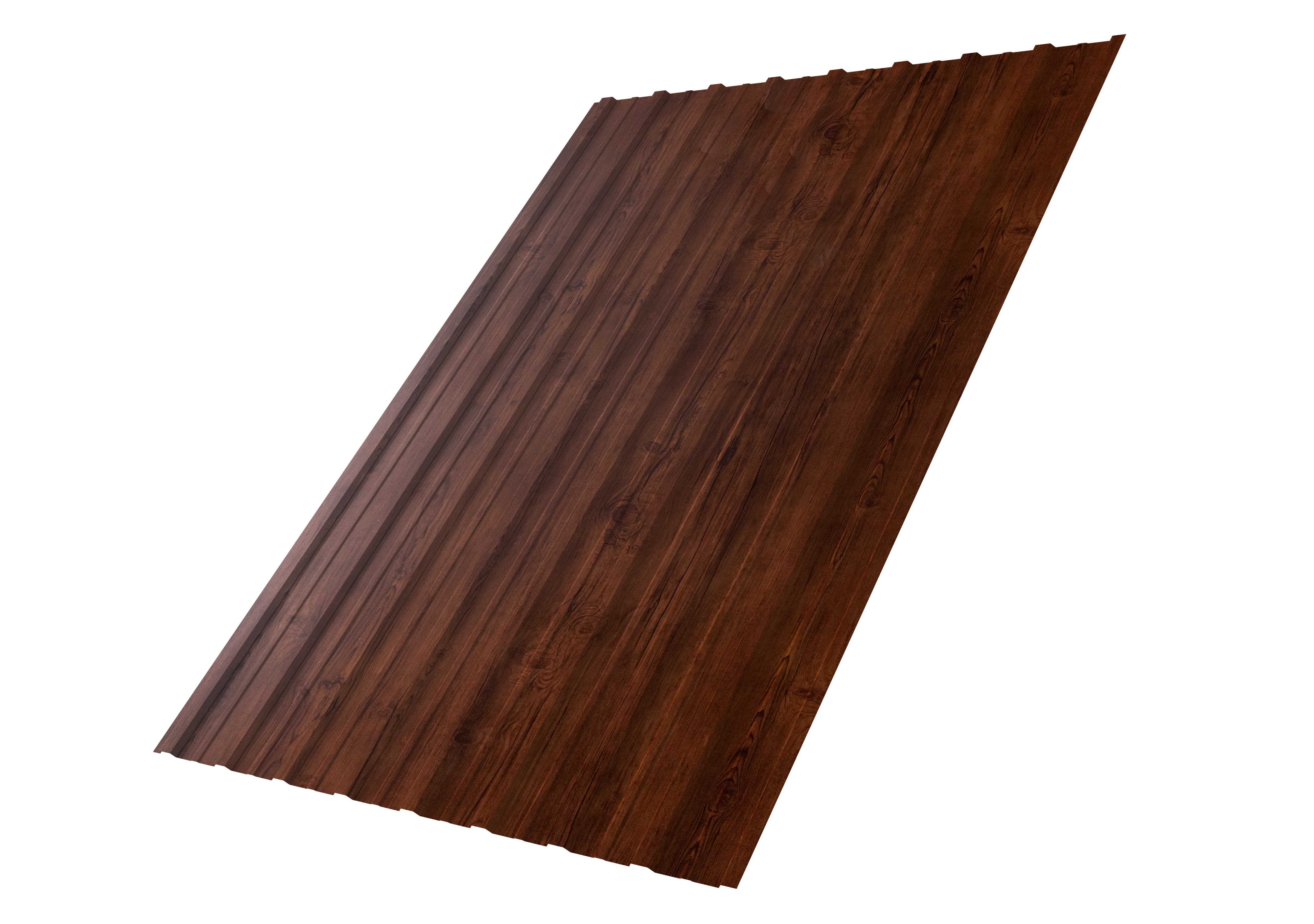 Профнастил С10A 0,45 Print Premium Cherry Wood Fresh TwinColor