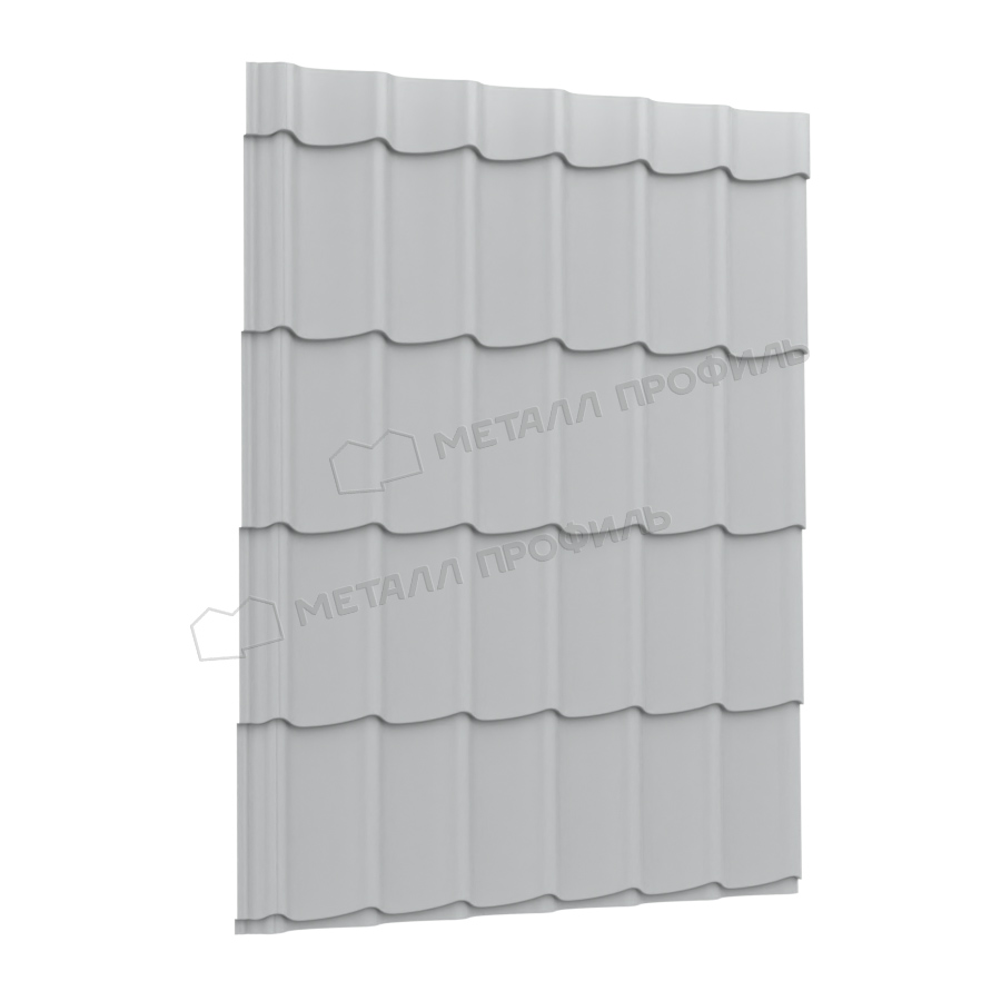 Профиль декоративный Монтерра-X (ПЭ-01, RAL 9006, 0.45 мм) Профиль декоративный Монтерра-X (ПЭ-01, RAL 9006, 0.45 мм)