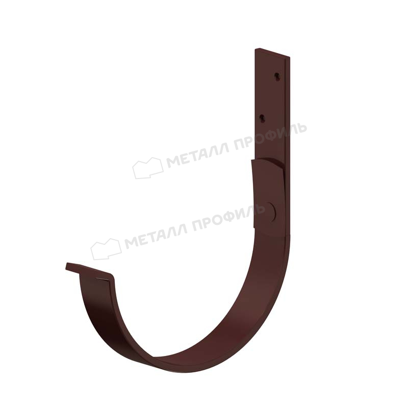 Держатель желоба карнизный GRANDSYSTEM D125х132 Ral 8017
