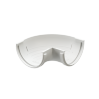 Docke STANDARD Угловой элемент внешний 120 мм * 90° (Белый) Docke STANDARD Угловой элемент внешний 120 мм * 90° (Белый)