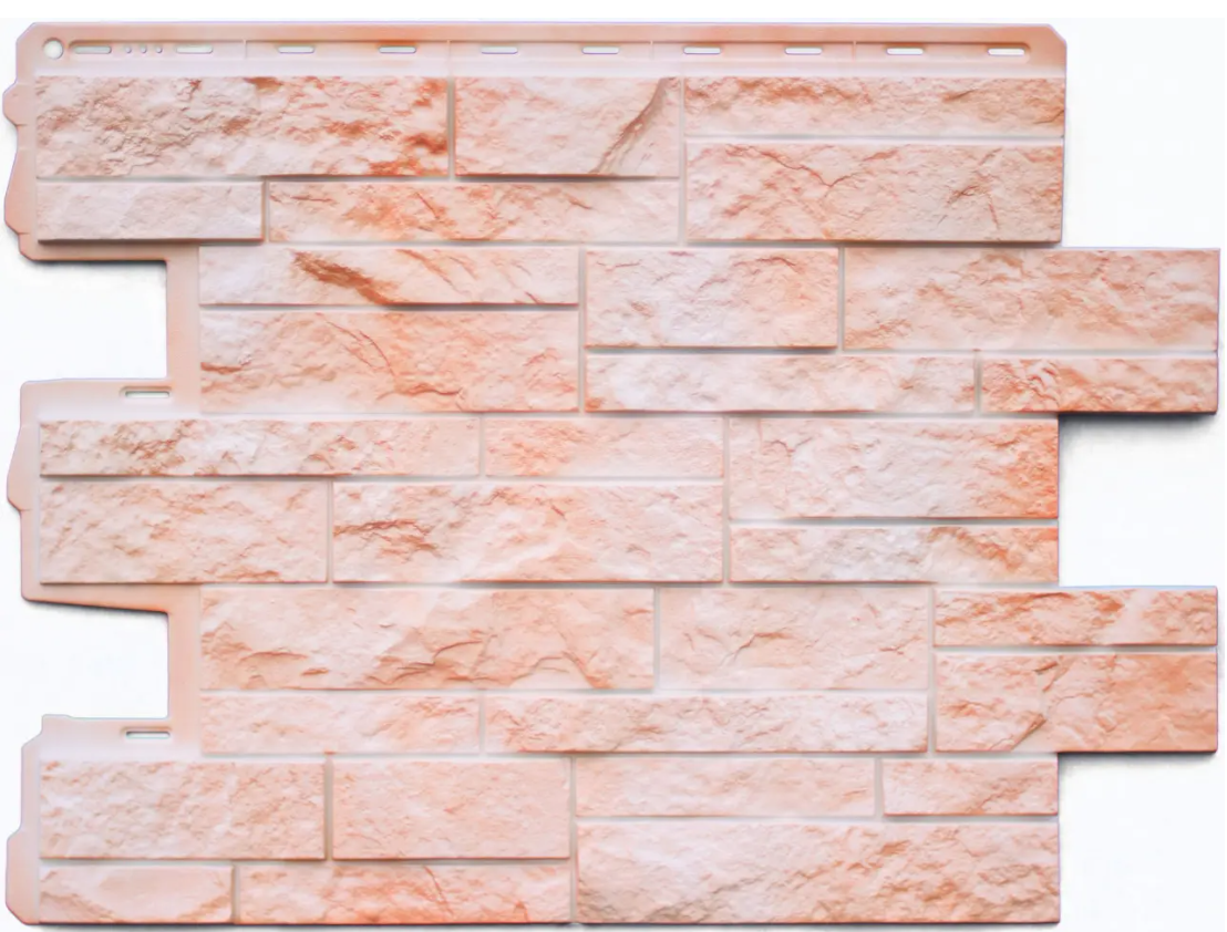 Фасадная панель Камень Шотландский, цвет Милтон