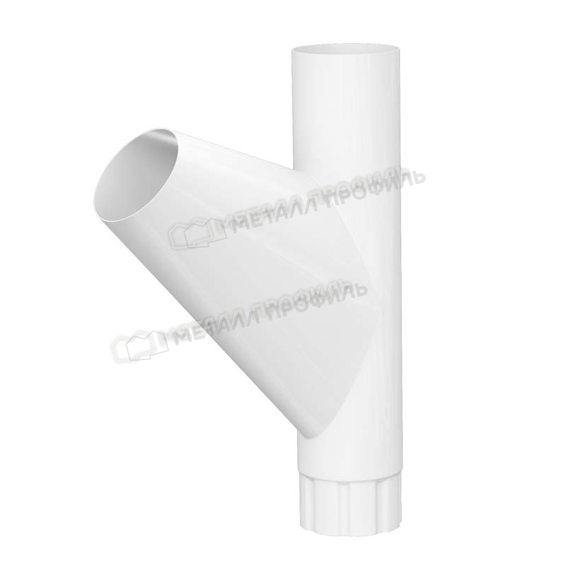 Тройник трубы Foramina PUR D100 Ral 9010