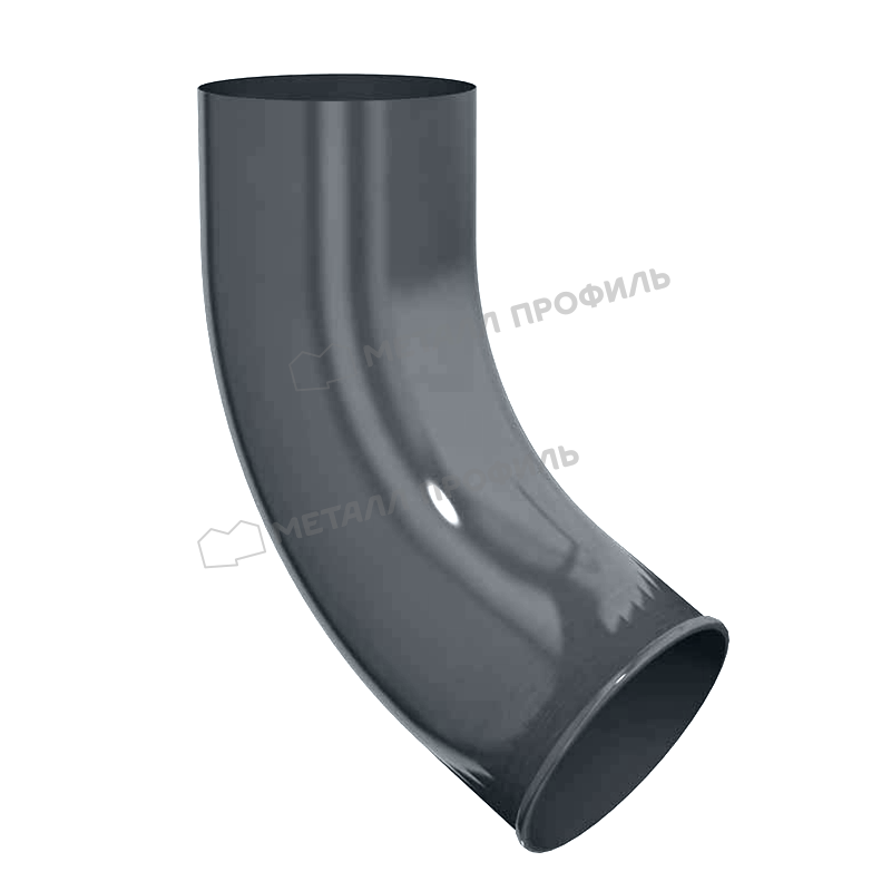 Колено сливное GS lite D90х60 градусов Ral 7024