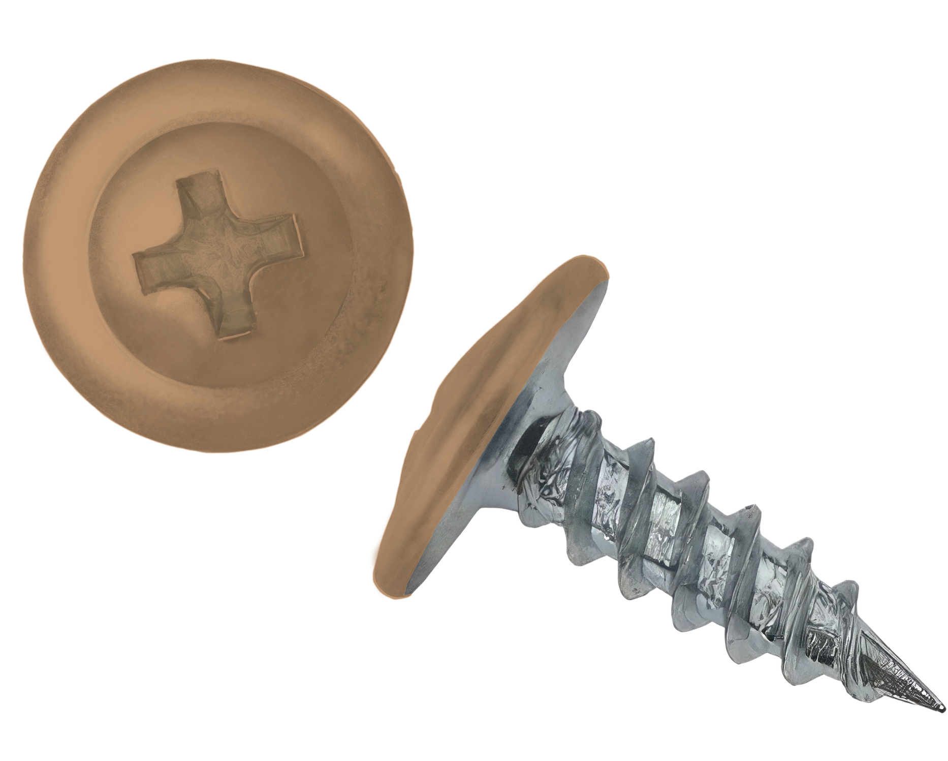 Саморез ПШ 4,2х16 (1000шт) шлиц PH2 RAL 1001