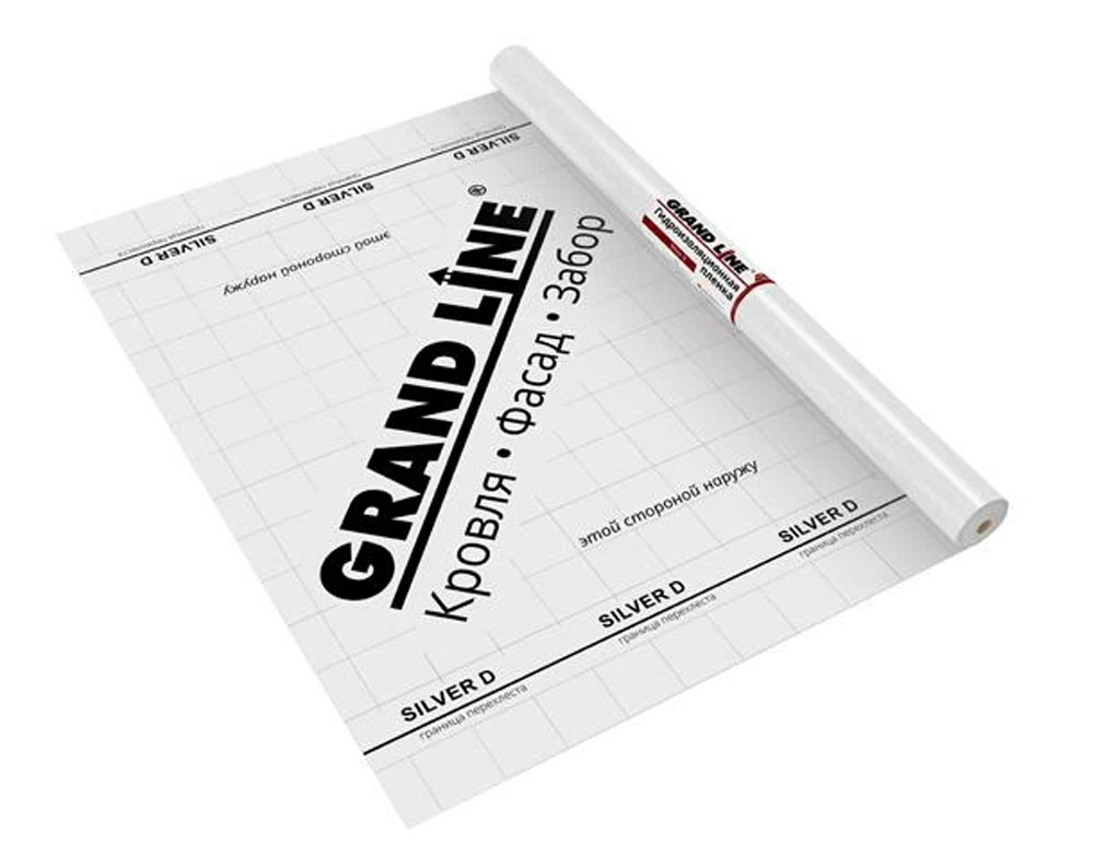 Гидроизоляционная пленка Grand Line Silver D + Tape
