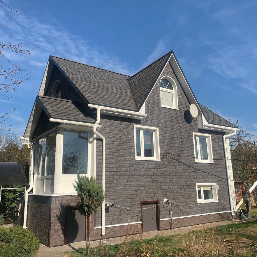 Ламинированная черепица Docke PIE DRAGON/ LUX/ Фладен Ламинированная черепица Docke PIE DRAGON/ LUX/ Фладен