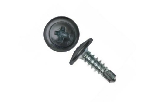 Саморез ПШС 4,2х16 (1000шт) шлиц PH2 RAL 7004