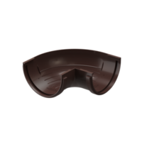 Docke STANDARD Угловой элемент внешний 120 мм * 90° (Темно-коричневый)