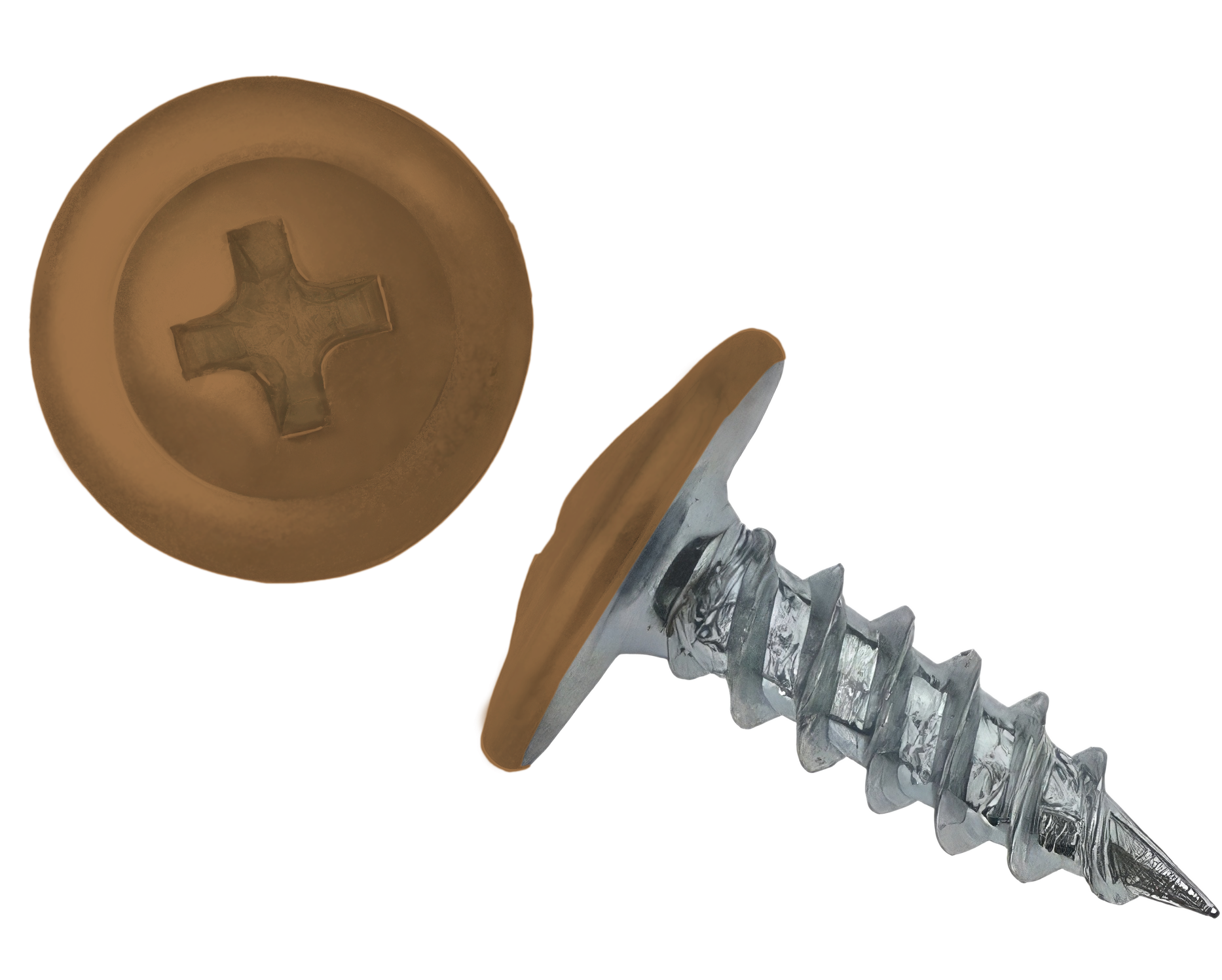 Саморез ПШ 4,2х16 (1000шт) шлиц PH2 RAL 1011