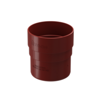 Docke STANDARD Муфта соединительная 80 мм (Красный 3005) Docke STANDARD Муфта соединительная 80 мм (Красный 3005)