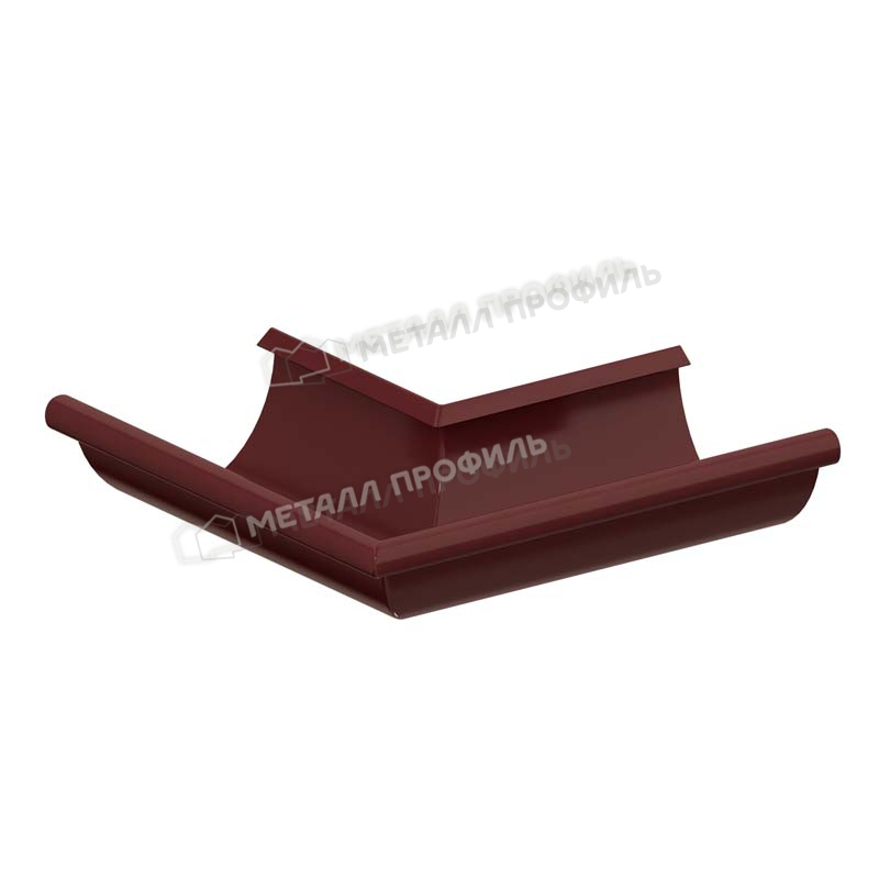 Угол желоба наружный Foramina PUR D125 Ral 8017