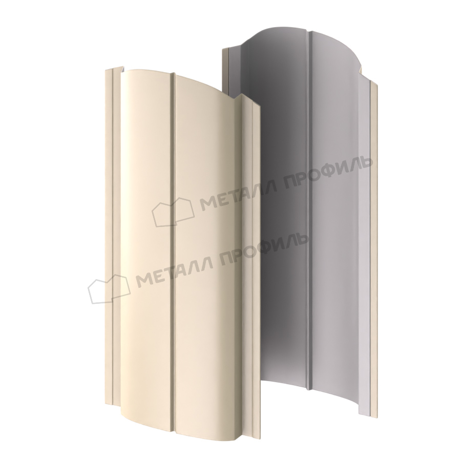 Штакетник металлический ELLIPSE-O 19х126 NormanMP (ПЭ-01-1015-0.5) Штакетник металлический ELLIPSE-O 19х126 NormanMP (ПЭ-01-1015-0.5)