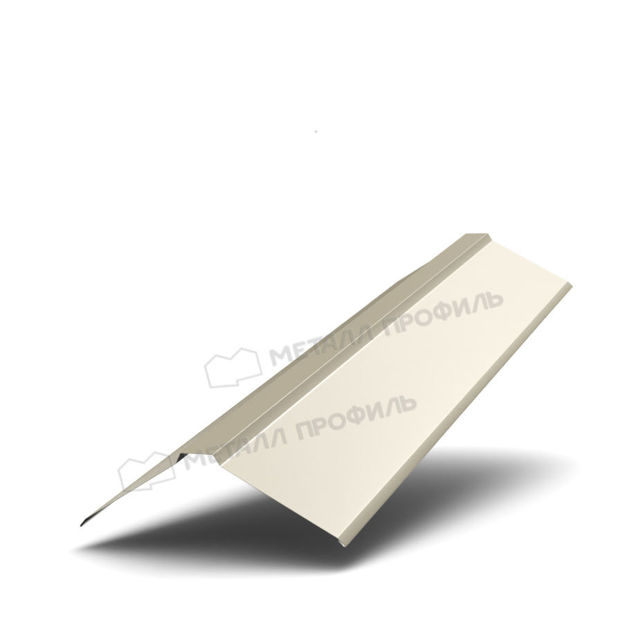 Планка конька плоского 120х120х2000 (ПЭ-01-1015-0.45)