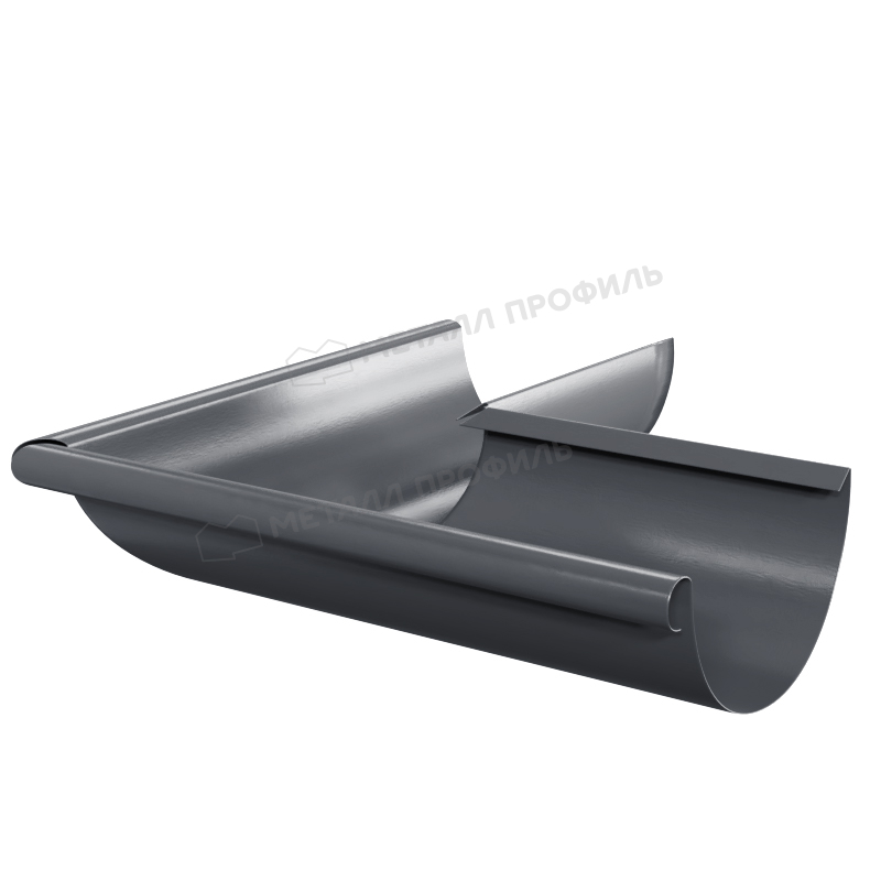 Угол желоба наружный Foramina PUR D125 (PUR_Д-01-7024\7024-0.6)