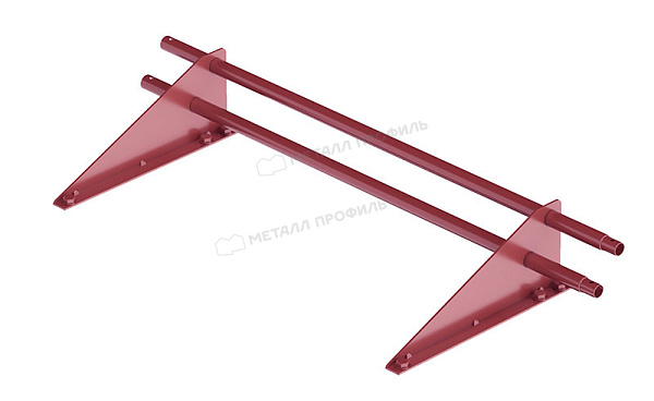 Снегозадержатель трубчатый дл. 1000 мм (RAL 3005) ROOFRetail Снегозадержатель трубчатый дл. 1000 мм (RAL 3005) ROOFRetail