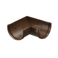 Docke STANDARD Угловой элемент 120 мм * 90° (Светло-коричневый)