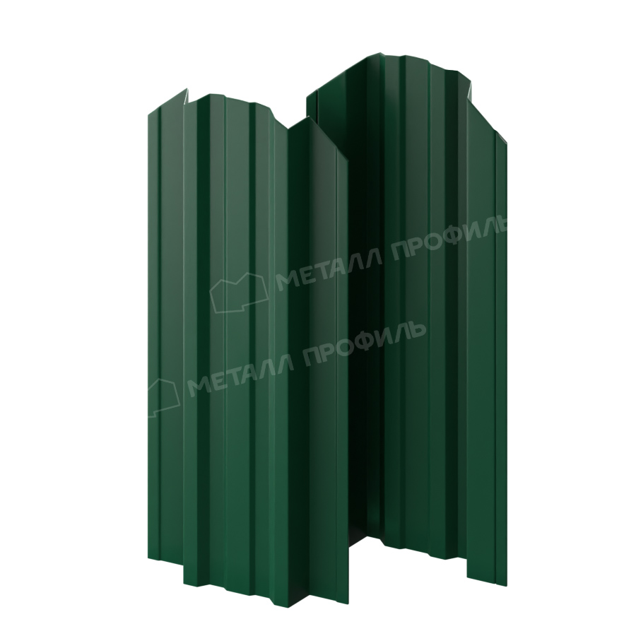 Штакетник металлический МП TRAPEZE-O 16,5х118 (ПЭД-01-6005\6005-0.45) Штакетник металлический МП TRAPEZE-O 16,5х118 (ПЭД-01-6005\6005-0.45)