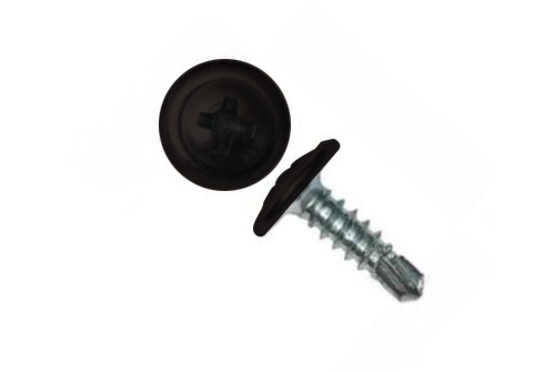 Саморез ПШС 4,2х16 (1000шт) шлиц PH2 RAL 9005