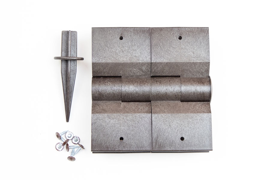 Элемент угловой из ДПК поворотный для грядки ДПК 150мм Венге