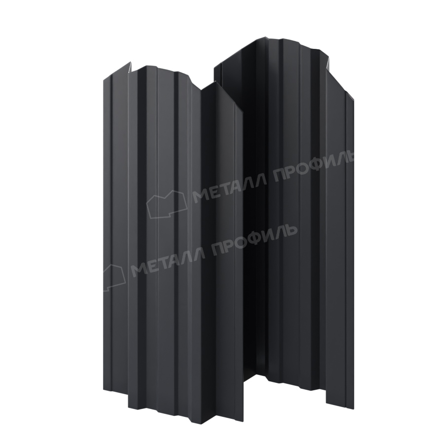 Штакетник металлический МП TRAPEZE-O 16,5х118 (ПЭД-01-7024\7024-0.45) Штакетник металлический МП TRAPEZE-O 16,5х118 (ПЭД-01-7024\7024-0.45)