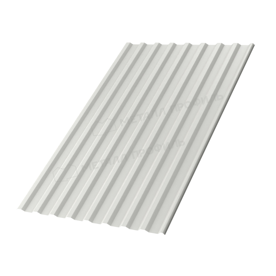 Профлист МП-20x1100-R NormanMP (ПЭ-01-9002-0,5) Профлист МП-20x1100-R NormanMP (ПЭ-01-9002-0,5)