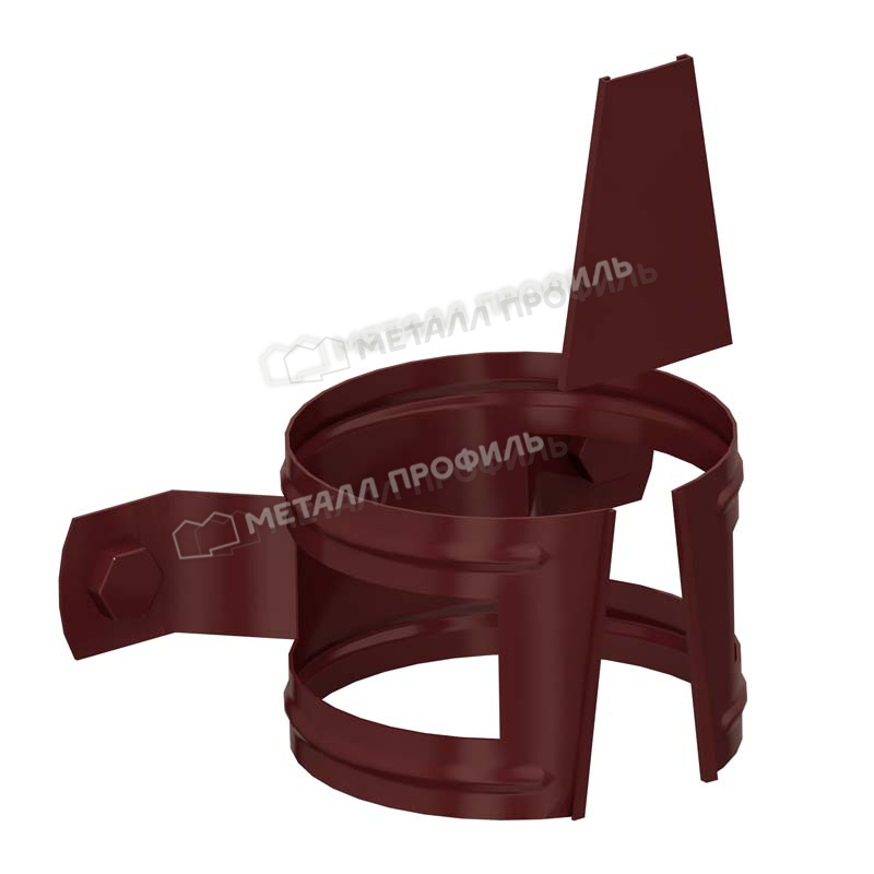 Держатель трубы (на дерево) Foramina PUR D100 Ral 8017 Держатель трубы (на дерево) Foramina PUR D100 Ral 8017