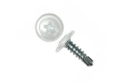 Саморез ПШС 4,2х16 (1000шт) шлиц PH2 RAL 9003