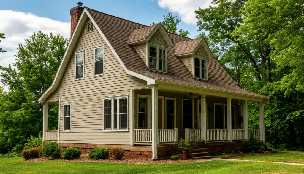 Дом обшитый сайдингом 2 Дом обшитый сайдингом 2