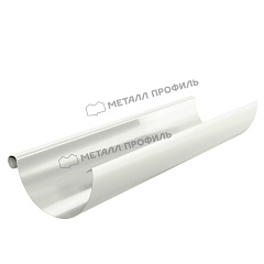 Желоб водосточный D125х3000 GS lite (ПЭД-01-9003\9003-0.5)