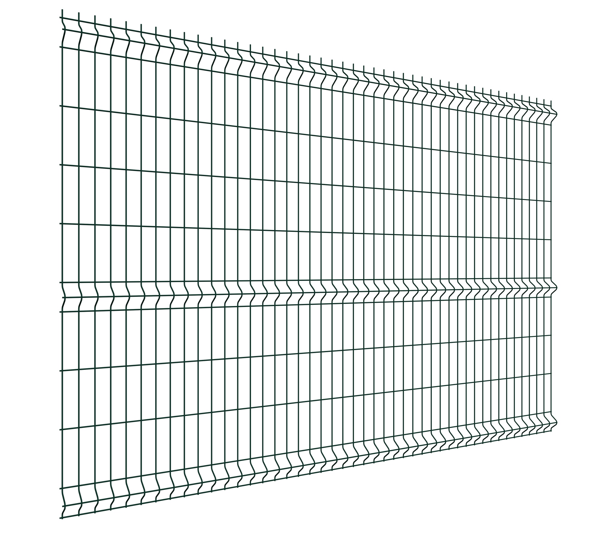 Панель Medium 2,03х2,5 RAL 6005 GL