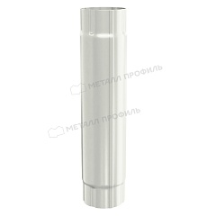 Труба соединительная GRANDSYSTEM D90х1000 Ral 9010