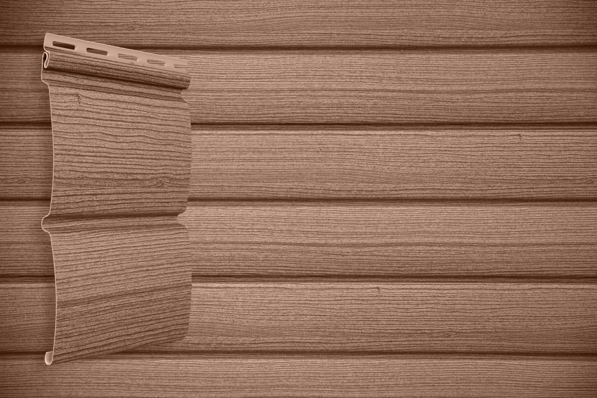 Сайдинг Блок-хаус Grand Line Tundra рябина (3,0м)