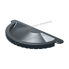 Заглушка желоба GS lite D125 Ral 7024