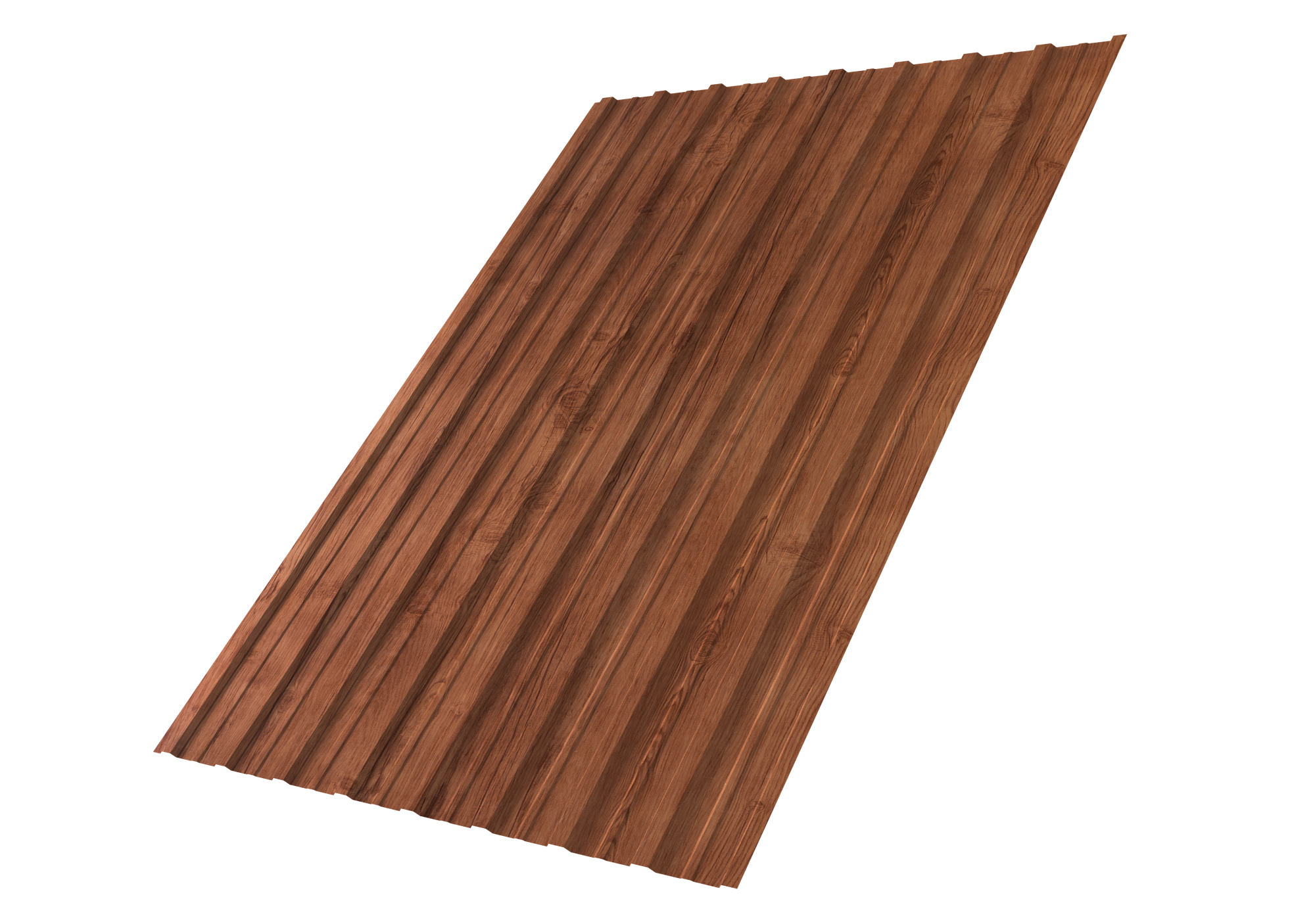 Профнастил С10A 0,45 Print Premium Rowan Fresh TwinColor