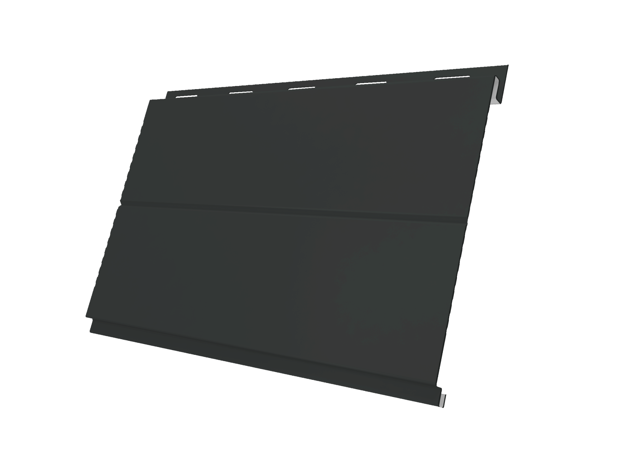 Вертикаль 0,2 line 0,5 Satin с пленкой RAL 7016 антрацитово-серый