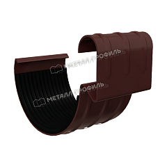 Соединитель желоба GRANDSYSTEM D125 Ral 8017