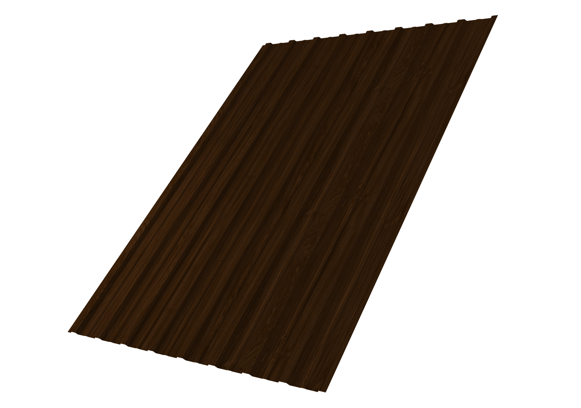 Профнастил С10A 0,45 Print Elite Choco Wood TwinColor