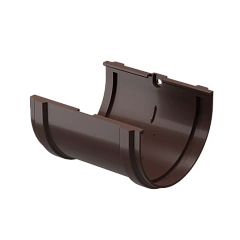 Соединитель желобов Docke Premium, шоколад