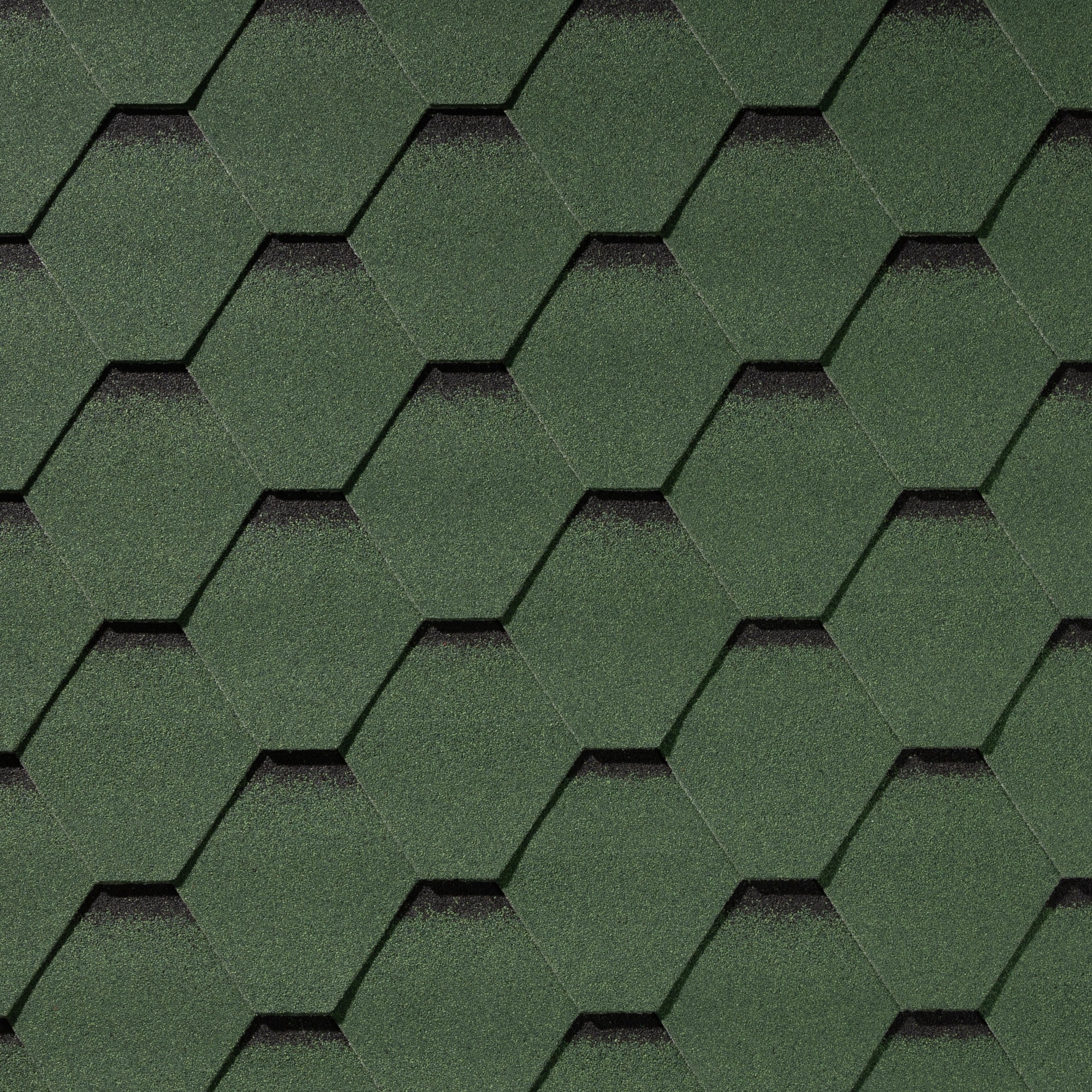 Гибкая черепица QUIET TILE, коллекция SHADOW, цвет Нефрит